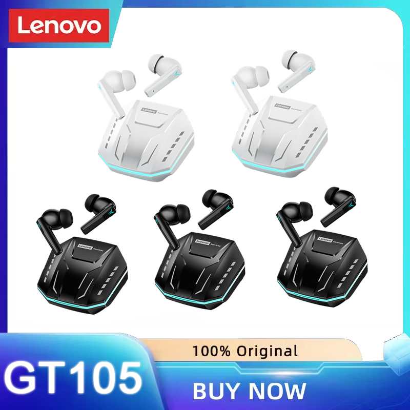 Outdoor Sport Doo - หูฟังเล่นเกม Lenovo GT105, บลูทูธ 6.0, ไร้สาย,