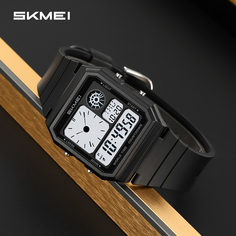 Outdoor Sports List - SKMEI แฟชั่นสร้างสรรค์กีฬาเวลาประหยัดแสงแดดนาฬิกาอิเล็กทรอนิกส์ดิจิตอลสำหรับผู้ชายผู้หญิงนักเรียนนาฬิกาข้อมือกันน้ำกลางแจ้ง