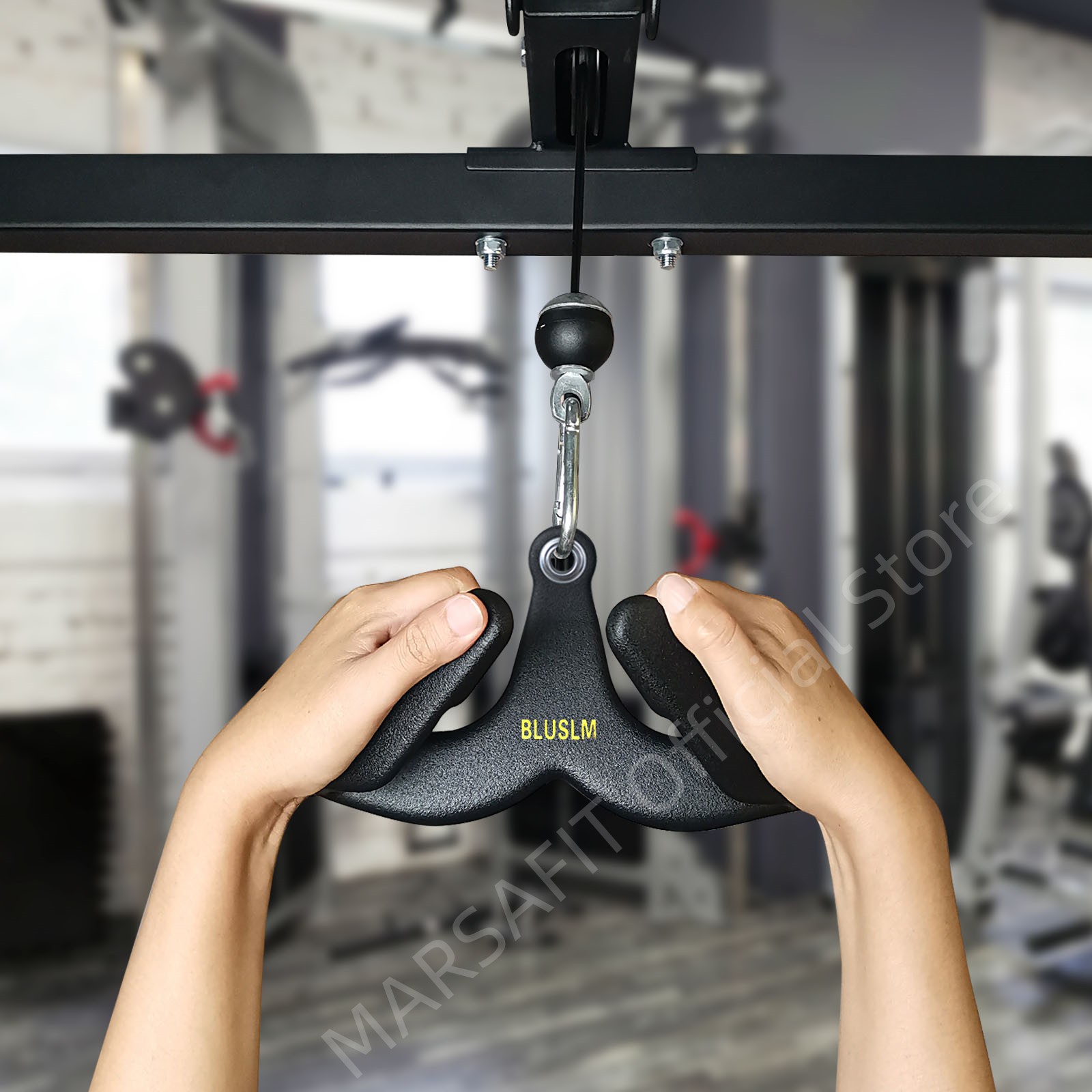 Home GYM Fitness Lat ดึง Handl - Outdoor Sport Bar บทวิจารณ์และราคา