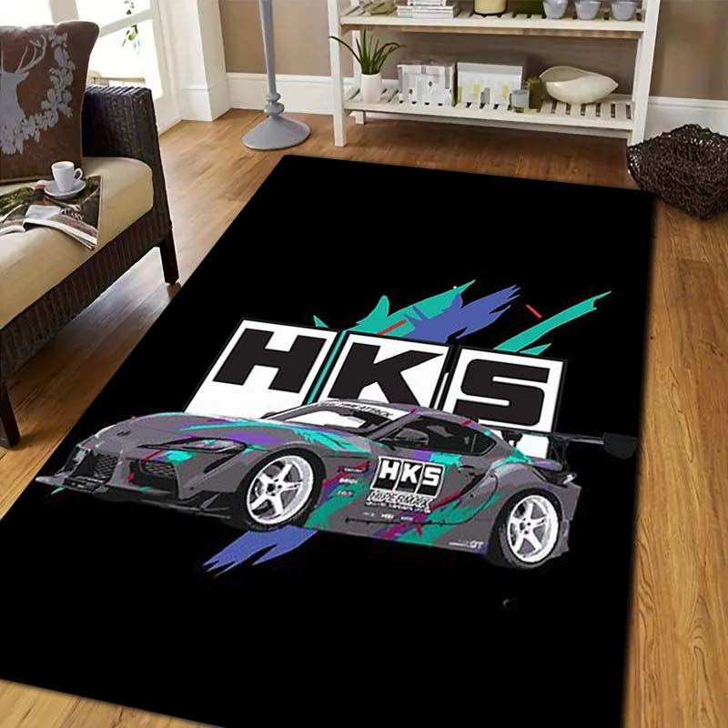 พรมปูพื้นลายรถแข่ง 3D H-HKS ป้ - Outdoor Sport Area บทวิจารณ์และราคา