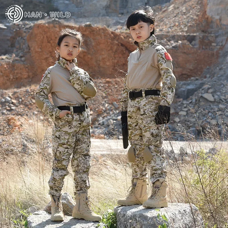 เด็กยุทธวิธีUniformการล่าสัตว์ - Outdoor Sport Jacket บทวิจารณ์และราคา