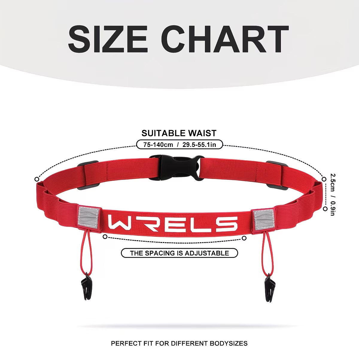 เข็มขัดใส่หมายเลขแข่งขัน WRELS - Outdoor Sports List บทวิจารณ์และราคา