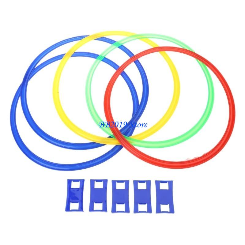 Q0KB ห่วงกระโดดสีสันสดใสชุดของ - Indoor Sport And Outdoor Sports บทวิจารณ์และราคา