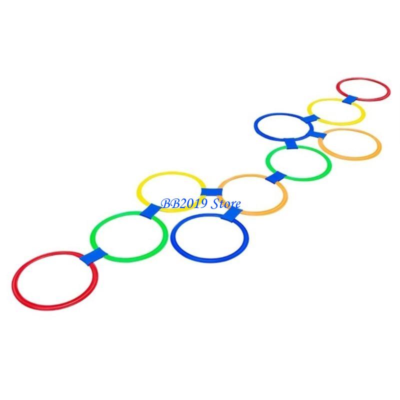 Q0KB ห่วงกระโดดสีสันสดใสชุดของ - Indoor Sport And Outdoor Sports บทวิจารณ์และราคา