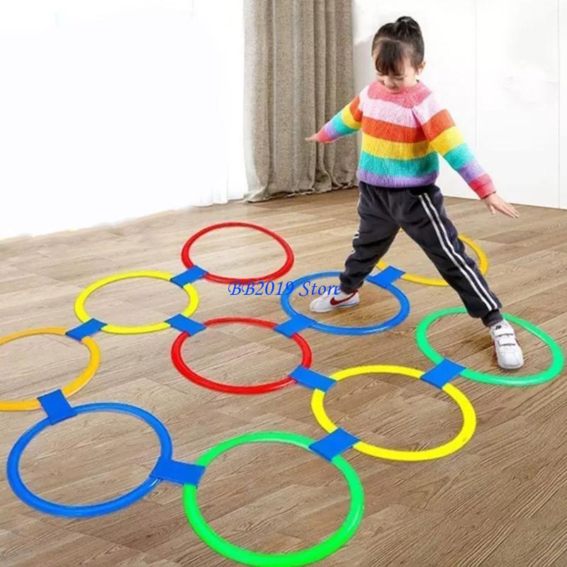 Q0KB ห่วงกระโดดสีสันสดใสชุดของ - Indoor Sport And Outdoor Sports บทวิจารณ์และราคา