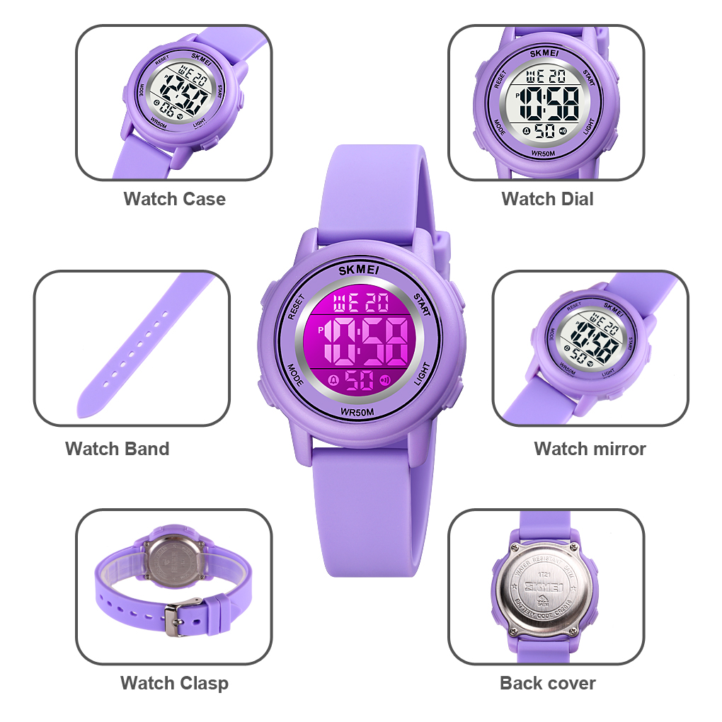 SKMEI กันน้ำสำหรับเด็กนาฬิกาข้ - Outdoor Sports List บทวิจารณ์และราคา