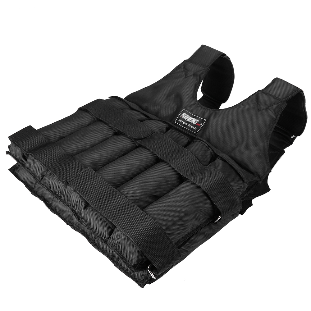 1 - 110LBS ปรับ Weighted Vest  - Outdoor Sport Jacket บทวิจารณ์และราคา